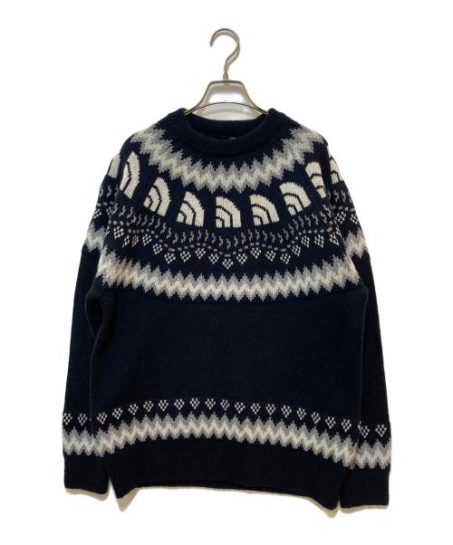 THE NORTH FACE（ザ ノース フェイス）THE NORTH FACE (ザ ノース フェイス) ハーフドームノルディックセーター ブラック サイズ:M 未使用品の古着・服飾アイテム