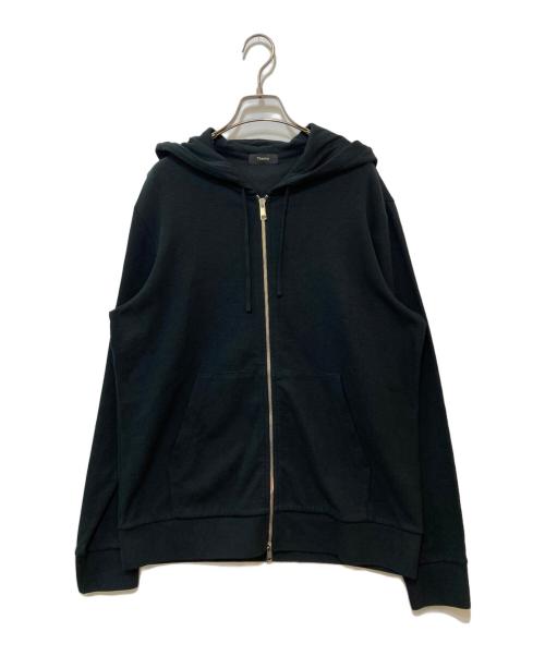theory（セオリー）theory (セオリー) MATTIS HOODIE ブラック サイズ:Lの古着・服飾アイテム