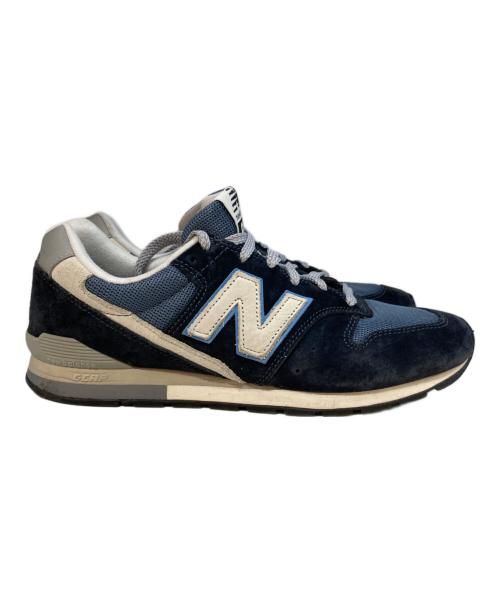 NEW BALANCE（ニューバランス）NEW BALANCE (ニューバランス) ローカットスニーカー ネイビー サイズ:26.5の古着・服飾アイテム