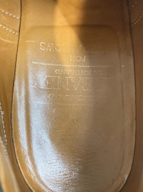 CHEANEY（チーニー）CHEANEY (チーニー) UNITED ARROWS (ユナイテッドアローズ) ウィングチップシューズ ブラック サイズ:7の古着・服飾アイテム