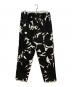 MARNI (マルニ) リネンコットンシルク総柄パンツ　PAMA014A2HTL288 ブラック サイズ:42：8000円