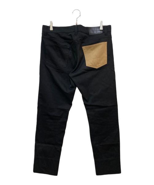 MARNI（マルニ）MARNI (マルニ) バックポケットバイカラーパンツ M05LA0011 ブラック サイズ:34の古着・服飾アイテム