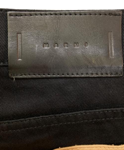 MARNI（マルニ）MARNI (マルニ) バックポケットバイカラーパンツ M05LA0011 ブラック サイズ:34の古着・服飾アイテム