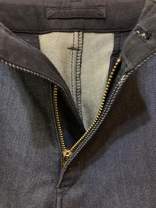 MIHARA YASUHIRO（ミハラヤスヒロ）MIHARA YASUHIRO (ミハラヤスヒロ) デニムスラックス インディゴ サイズ:50の古着・服飾アイテム