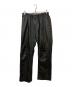 nonnative（ノンネイティブ）の古着「STRANGER EASY PANTS WIDE FIT COW LEATHER」｜ブラック