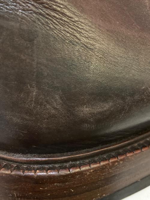 GUCCI（グッチ）GUCCI (グッチ) サイドジップ タンカーブーツ　245974 ブラウン サイズ:8の古着・服飾アイテム