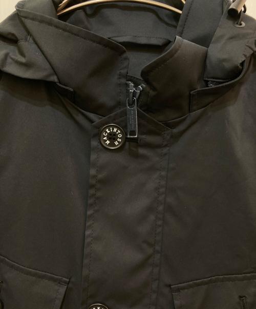 MACKINTOSH LONDON（マッキントッシュ ロンドン）MACKINTOSH LONDON (マッキントッシュ ロンドン) シンセティックストレッチツイルブルゾン ネイビー サイズ:38の古着・服飾アイテム
