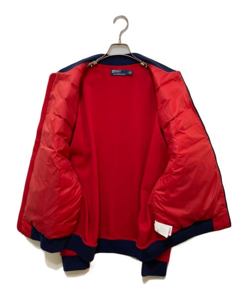 POLO RALPH LAUREN（ポロ・ラルフローレン）POLO RALPH LAUREN (ポロ・ラルフローレン) 復刻 SKI 1992 ダウンジャケット レッド サイズ:Lの古着・服飾アイテム