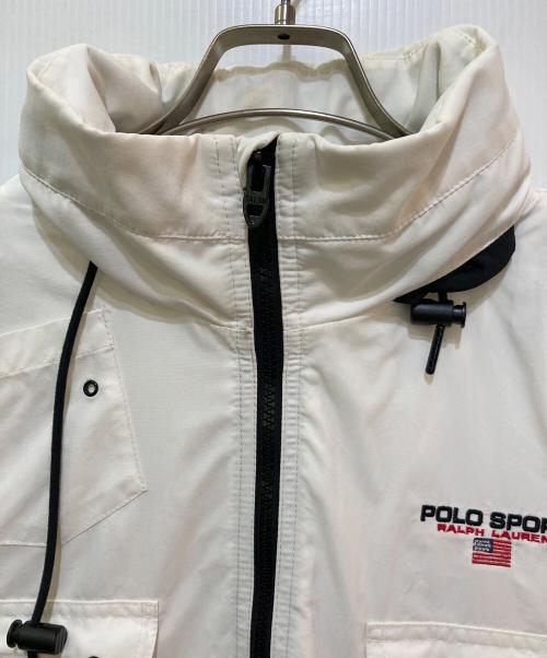 POLO SPORT（ポロスポーツ）POLO SPORT (ポロスポーツ) タクティカルベスト ホワイト サイズ:Mの古着・服飾アイテム