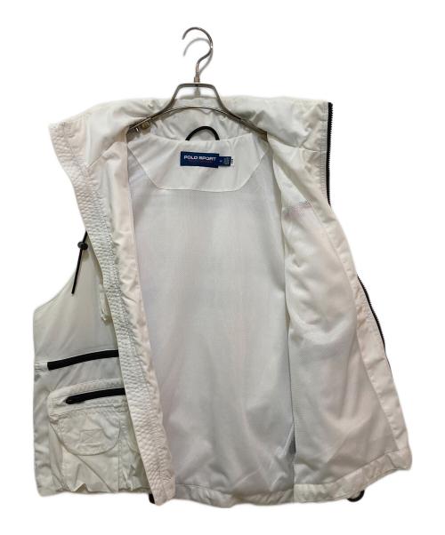 POLO SPORT（ポロスポーツ）POLO SPORT (ポロスポーツ) タクティカルベスト ホワイト サイズ:Mの古着・服飾アイテム
