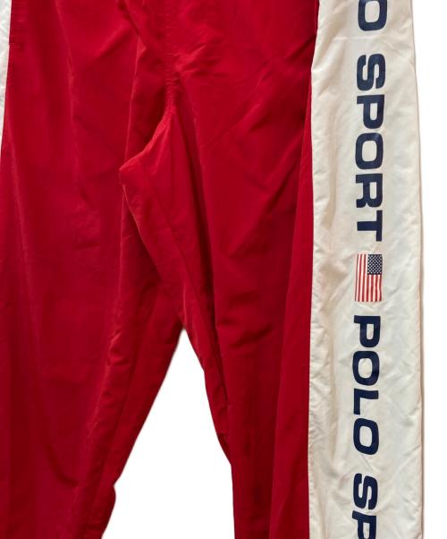 POLO SPORT（ポロスポーツ）POLO SPORT (ポロスポーツ) トラックパンツ レッド サイズ:Lの古着・服飾アイテム