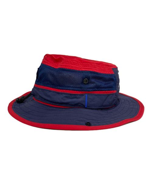 POLO RALPH LAUREN（ポロ・ラルフローレン）POLO RALPH LAUREN (ポロ・ラルフローレン) Hi Tech Booney Hat ネイビー×レッドの古着・服飾アイテム