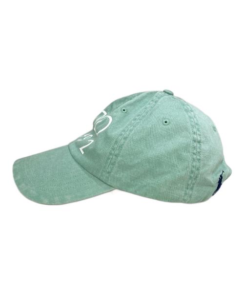 POLO RALPH LAUREN（ポロ・ラルフローレン）POLO RALPH LAUREN (ポロ・ラルフローレン) Twill 1992 Sports Cap グリーンの古着・服飾アイテム