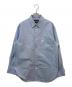 GUCCI（グッチ）の古着「EMBROIDERED POPLIN SHIRT」｜ブルー