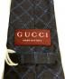 中古・古着 GUCCI (グッチ) TIE GUCCI GRILLE ネイビー サイズ:-：12000円