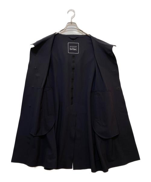 MACKINTOSH PHILOSOPHY（マッキントッシュ フィロソフィー）MACKINTOSH PHILOSOPHY (マッキントッシュ フィロソフィー) britec フーデッドコート　H1C61-124-29 ネイビー サイズ:40の古着・服飾アイテム