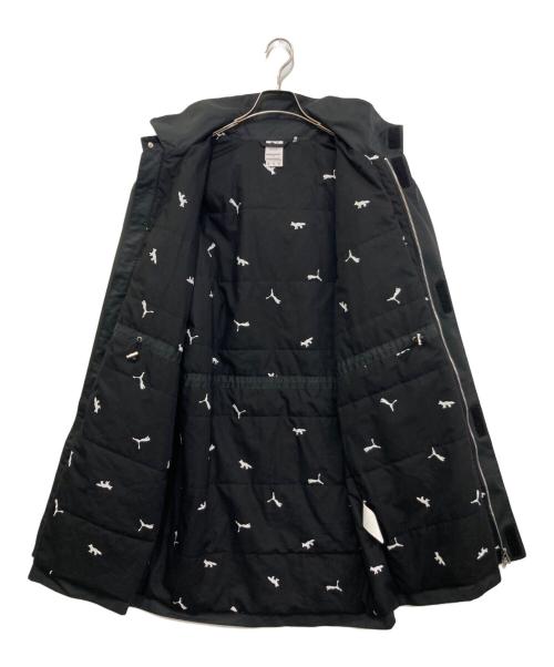 PUMA（プーマ）PUMA (プーマ) maison kitsune (メゾンキツネ) MILITARY JACKET ブラック サイズ:Mの古着・服飾アイテム