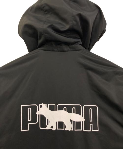 PUMA（プーマ）PUMA (プーマ) maison kitsune (メゾンキツネ) MILITARY JACKET ブラック サイズ:Mの古着・服飾アイテム