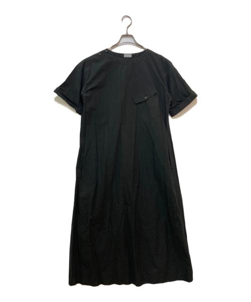 MACKINTOSH PHILOSOPHY（マッキントッシュ フィロソフィー）MACKINTOSH PHILOSOPHY (マッキントッシュ フィロソフィー) タイプライターワンピース ネイビー サイズ:2の古着・服飾アイテム