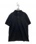 dunhill（ダンヒル）の古着「鹿の子ポロシャツ」｜ブラック