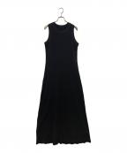 MUSE de Deuxieme Classeミューズ ドゥーズィエム クラス）の古着「サーマルフレアワンピース」｜ブラック