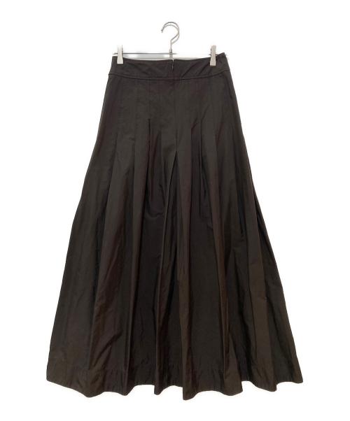 MUSE de Deuxieme Classe（ミューズ ドゥーズィエム クラス）MUSE de Deuxieme Classe (ミューズ ドゥーズィエム クラス) WASHED TUCK スカート　24-060-500-4040-3-0 ブラウン サイズ:サイズ表記なしの古着・服飾アイテム