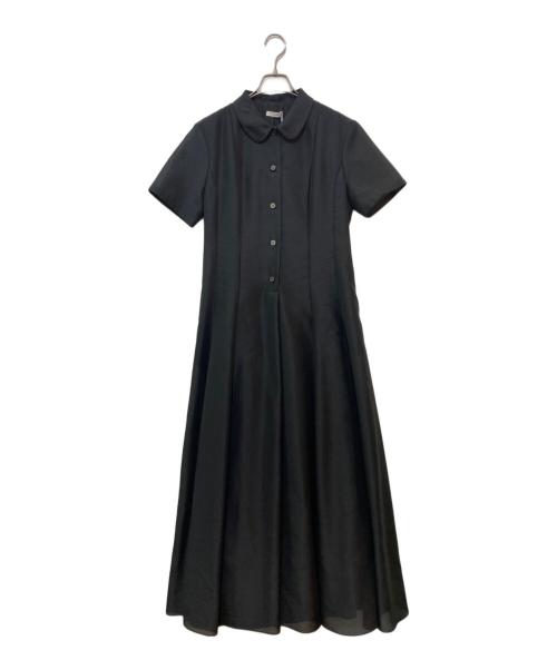 CLANE（クラネ）CLANE (クラネ) FLUFFY SHEER H/S SHIRT ONEPIECE 18112-5062 ブラック サイズ:2 未使用品の古着・服飾アイテム