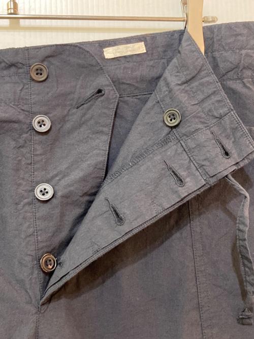 COMOLI（コモリ）COMOLI (コモリ) タイプライタードローストリングパンツパンツ　15S-03002 ネイビー サイズ:1の古着・服飾アイテム