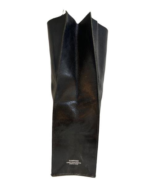 MAISON CINQUANTE CINQ（-）MAISON CINQUANTE CINQ (-) レザーバッグ ブラックの古着・服飾アイテム