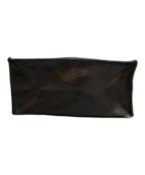 MAISON CINQUANTE CINQ（-）MAISON CINQUANTE CINQ (-) レザーバッグ ブラックの古着・服飾アイテム