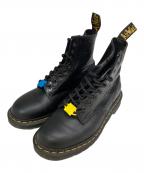 Dr.Martens×Keith Haringドクターマーチン×キースヘリング）の古着「8ホールブーツ」｜ブラック