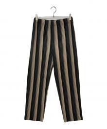 HOMME PLISSE ISSEY MIYAKE（オム プリッセ イッセイ ミヤケ）の古着「RB STRIPES 2」｜ブラック