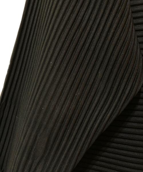 HOMME PLISSE ISSEY MIYAKE（オム プリッセ イッセイ ミヤケ）HOMME PLISSE ISSEY MIYAKE (オム プリッセ イッセイ ミヤケ) HORIZON PLEATS 2プリーツカットソー ブラック サイズ:-の古着・服飾アイテム