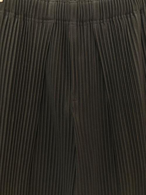 HOMME PLISSE ISSEY MIYAKE（オム プリッセ イッセイ ミヤケ）HOMME PLISSE ISSEY MIYAKE (オム プリッセ イッセイ ミヤケ) PLEATS BOTTOMS 1 ブラック サイズ:1の古着・服飾アイテム