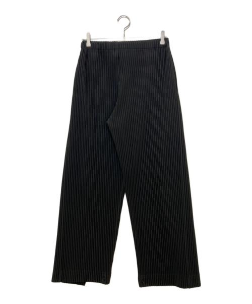 HOMME PLISSE ISSEY MIYAKE（オム プリッセ イッセイ ミヤケ）HOMME PLISSE ISSEY MIYAKE (オム プリッセ イッセイ ミヤケ) PLEATS BOTTOMS 1 ブラック サイズ:1の古着・服飾アイテム