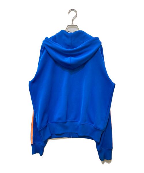 adidas（アディダス）adidas (アディダス) ジップパーカー ブルー サイズ:Lの古着・服飾アイテム