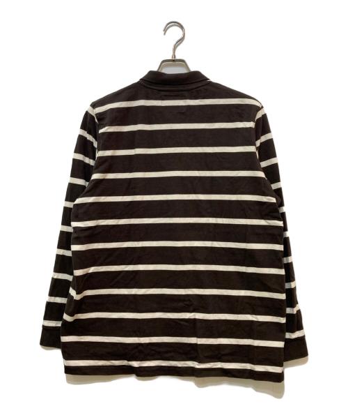 stussy（ステューシー）stussy (ステューシー) ポロシャツ グレー サイズ:Lの古着・服飾アイテム