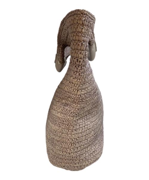 HELEN KAMINSKI（ヘレンカミンスキー）HELEN KAMINSKI (ヘレンカミンスキー) ラフィア籠バッグ ベージュの古着・服飾アイテム