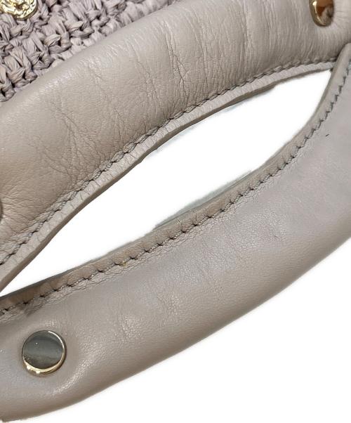 HELEN KAMINSKI（ヘレンカミンスキー）HELEN KAMINSKI (ヘレンカミンスキー) ラフィア籠バッグ ベージュの古着・服飾アイテム