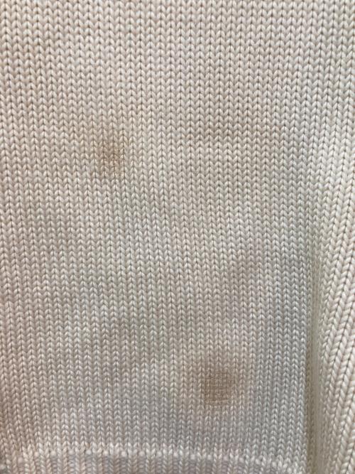 JIL SANDER（ジルサンダー）JIL SANDER (ジルサンダー) シルク混ヘビーニット ベージュ サイズ:48の古着・服飾アイテム