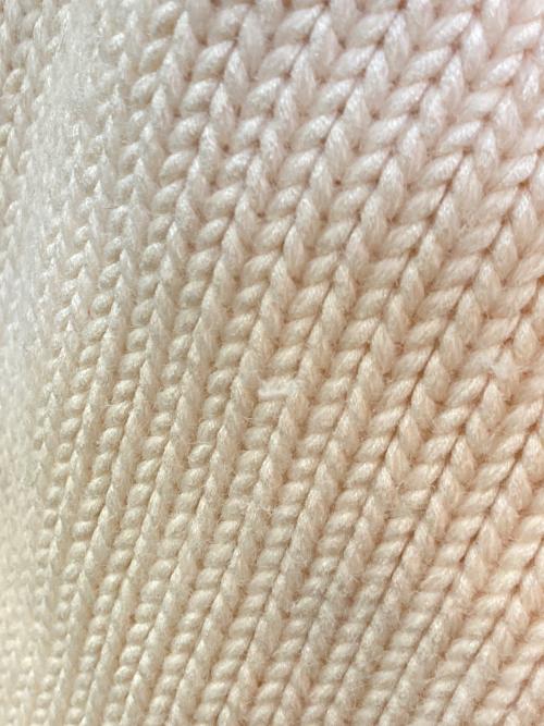 JIL SANDER（ジルサンダー）JIL SANDER (ジルサンダー) シルク混ヘビーニット ベージュ サイズ:48の古着・服飾アイテム