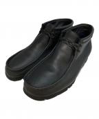 CLARKSクラークス）の古着「Wallabee GTX　61161687」｜ブラック