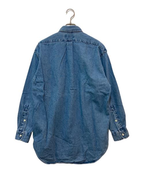 RALPH LAUREN（ラルフローレン）RALPH LAUREN (ラルフローレン) ボタンダウンデニムシャツ インディゴ サイズ:Sの古着・服飾アイテム