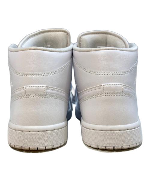 NIKE（ナイキ）NIKE (ナイキ) エア ジョーダン 1 MID ホワイト サイズ:25㎝の古着・服飾アイテム