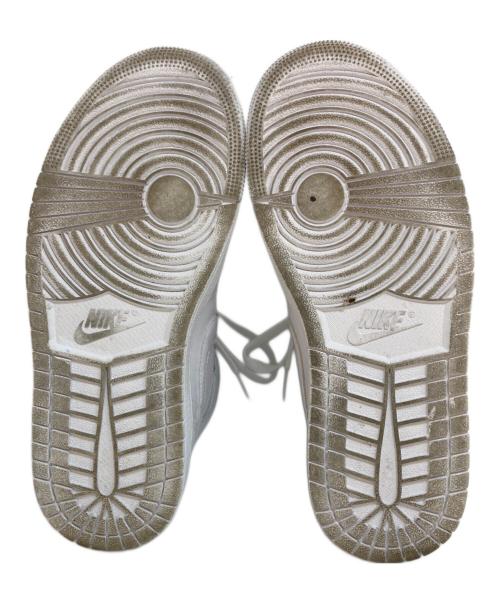 NIKE（ナイキ）NIKE (ナイキ) エア ジョーダン 1 MID ホワイト サイズ:25㎝の古着・服飾アイテム