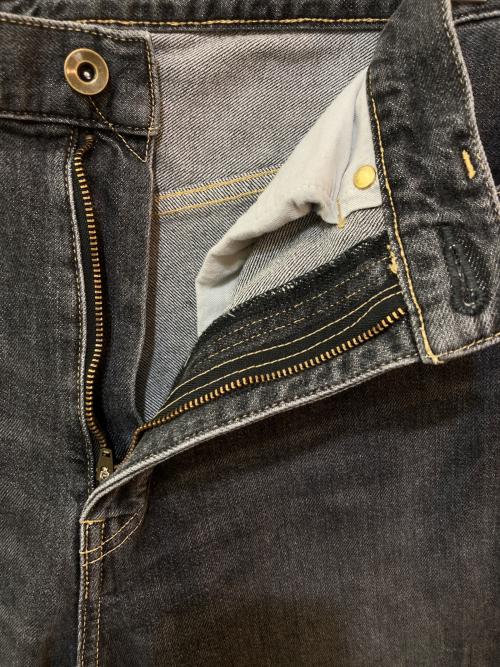 FRAMeWORK（フレームワーク）FRAMeWORK (フレームワーク) デニムストレートパンツ3 ブラック サイズ:38の古着・服飾アイテム