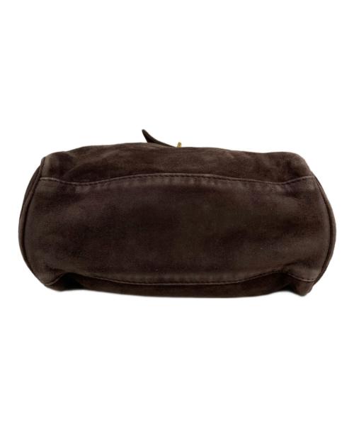 SITA PARANTICA（シータパランティカ）SITA PARANTICA (シータパランティカ) Ultrasuede カナグツキミニトートバッグ ブラウンの古着・服飾アイテム