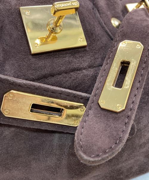 SITA PARANTICA（シータパランティカ）SITA PARANTICA (シータパランティカ) Ultrasuede カナグツキミニトートバッグ ブラウンの古着・服飾アイテム