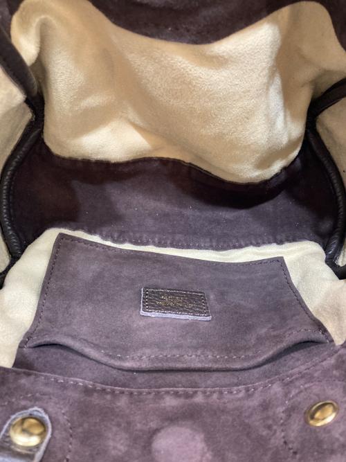 SITA PARANTICA（シータパランティカ）SITA PARANTICA (シータパランティカ) Ultrasuede カナグツキミニトートバッグ ブラウンの古着・服飾アイテム