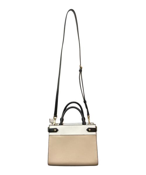 Kate Spade（ケイトスペード）Kate Spade (ケイトスペード) 2WAYショルダーバッグ ベージュの古着・服飾アイテム